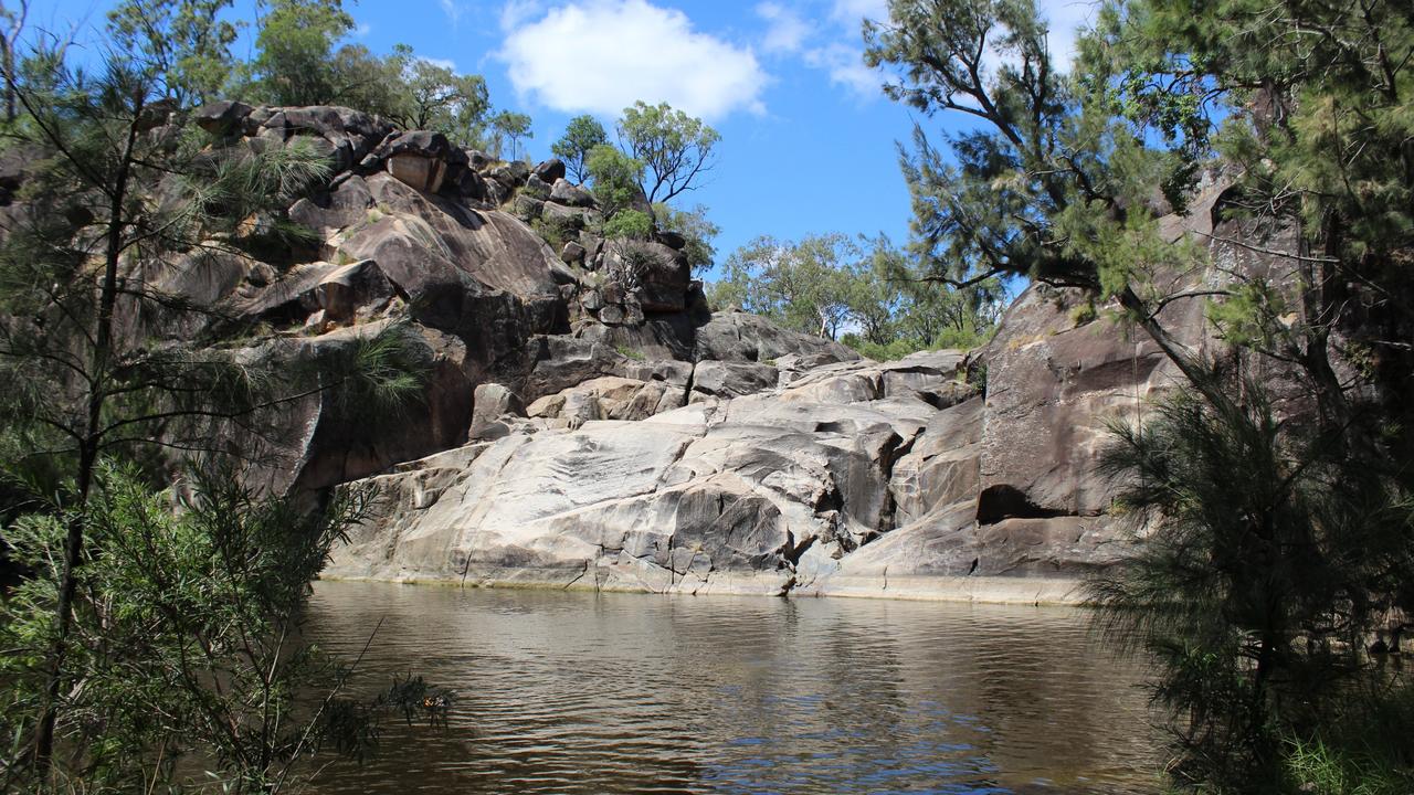 Coomba Falls is a great place to cool down.