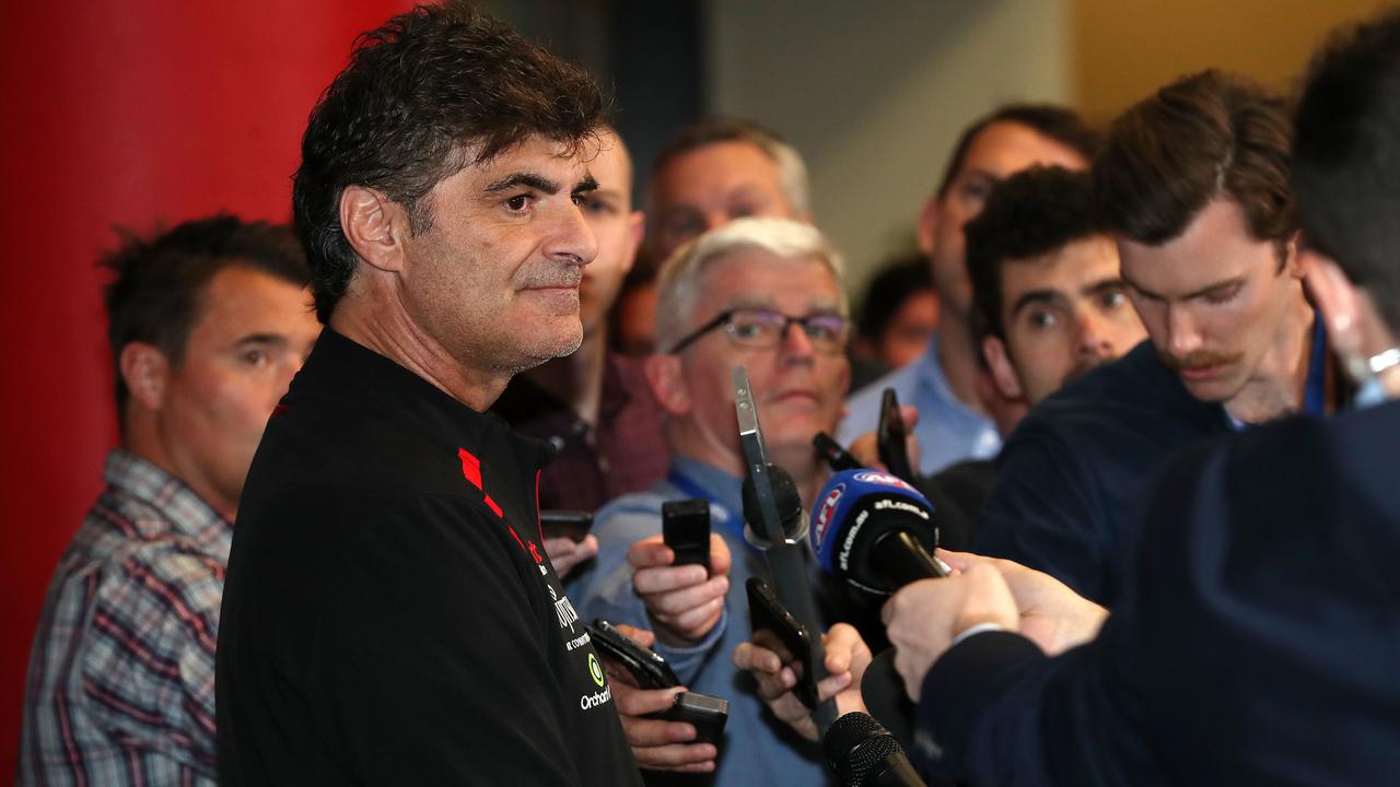 Essendon list manager Adrian Dodoro. Picture: Michael Klein