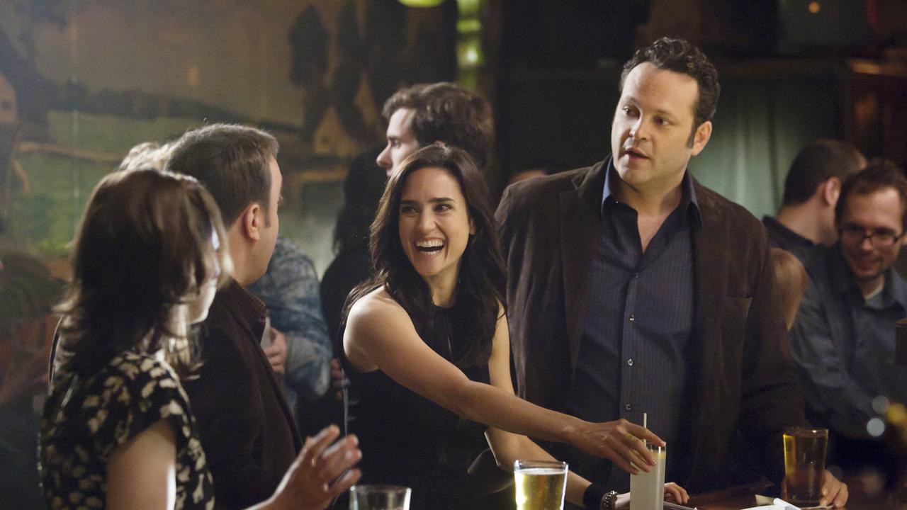 Winona Ryder, Kevin James, Jennifer Connelly and Vince Vaughn in The Dilemma.