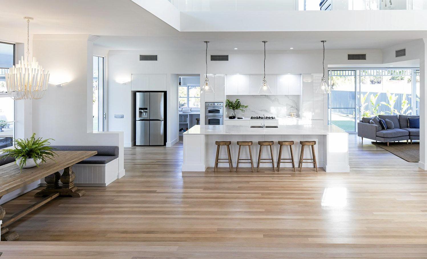 Gibson Homes' Kieran and Claire Gibson took out the Wide Bay Home of the Year at the 2017 Housing Industry Association for this home they built at Agnes Water. Picture: Lucas Muro