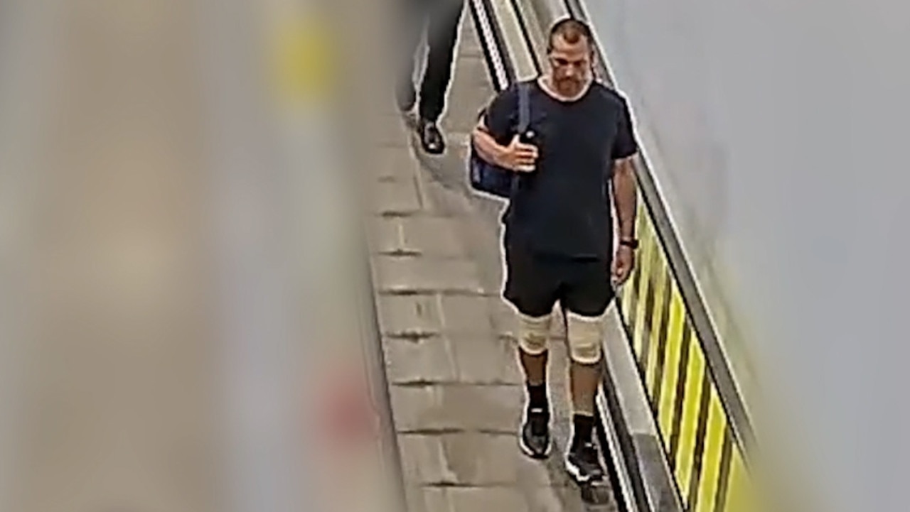 Police have tracked down and released CCTV of the mystery man whose body was found in a Sunshine Coast river. Picture - QLD Police.