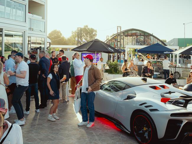 Casa Ferrari hospitality at the 2024 Australian Grand Prix. Photo: Alastair Brook.