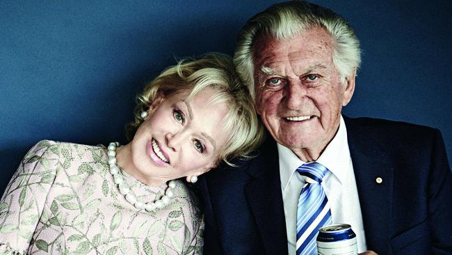 Bob Hawke and Blanche d'Alpuget. Pic: Harold David