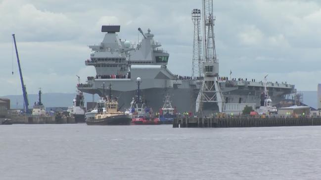 HMS Queen Elizabeth, the Royal Navy's new aircraft carrier