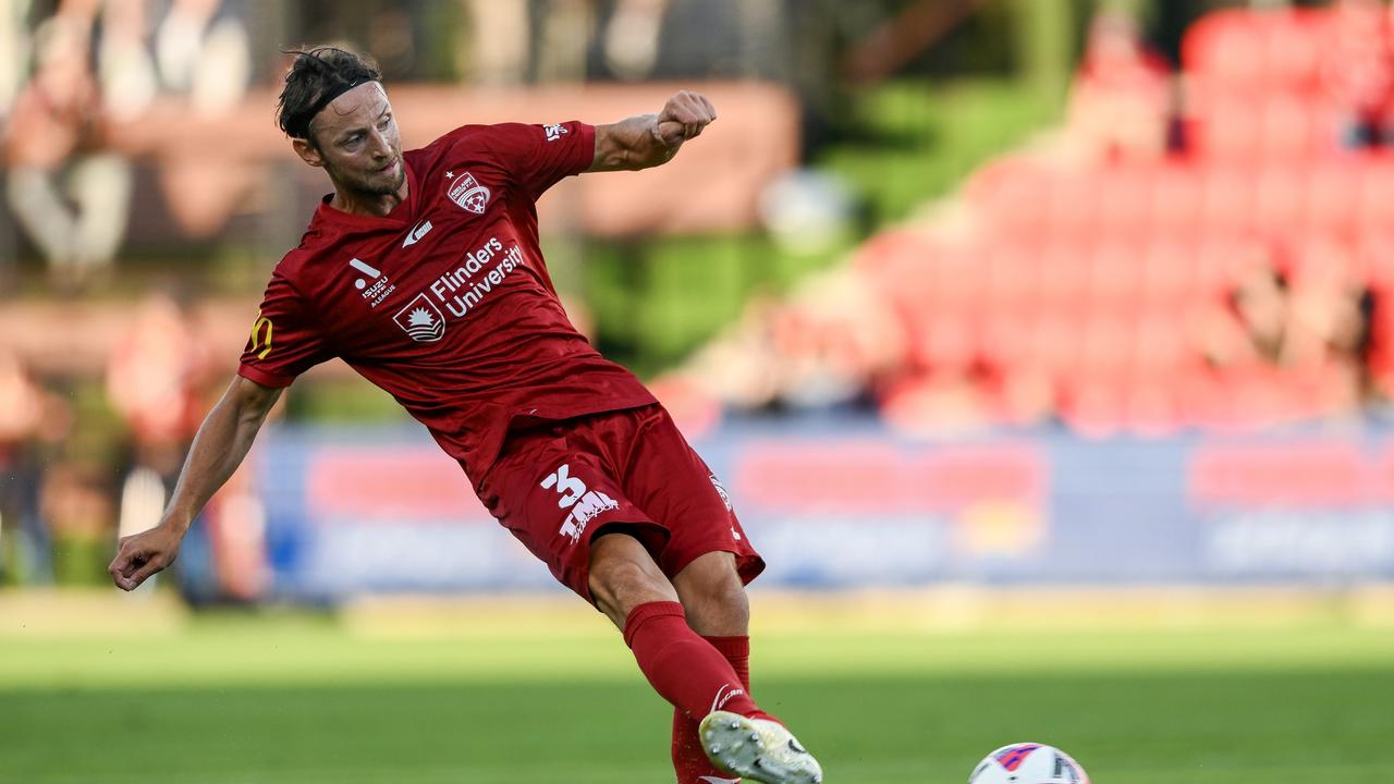 Bart Vriends has impressed in defence since joining Adelaide United. Picture: Mark Brake/Getty Images