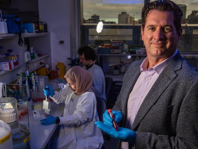 The drug has the potential to be one of the biggest medical breakthroughs in 20 years and could save the lives of up to 18 million people worldwide. Picture: Jason Edwards