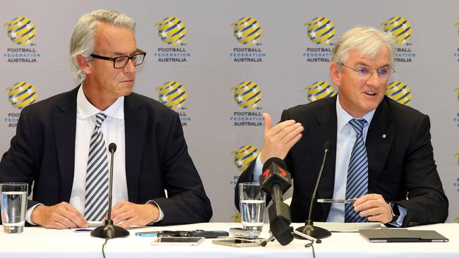 FFA CEO David Gallop and Chairman Steven Lowy have faced on of the game’s toughest weeks.