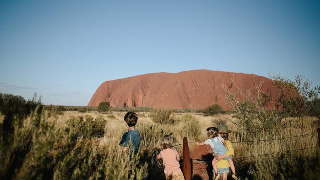 Jodi Wilson's four children enjoyed their travels around Australia, but have also loved settling in Tasmania. Picture: Jodi Wilson