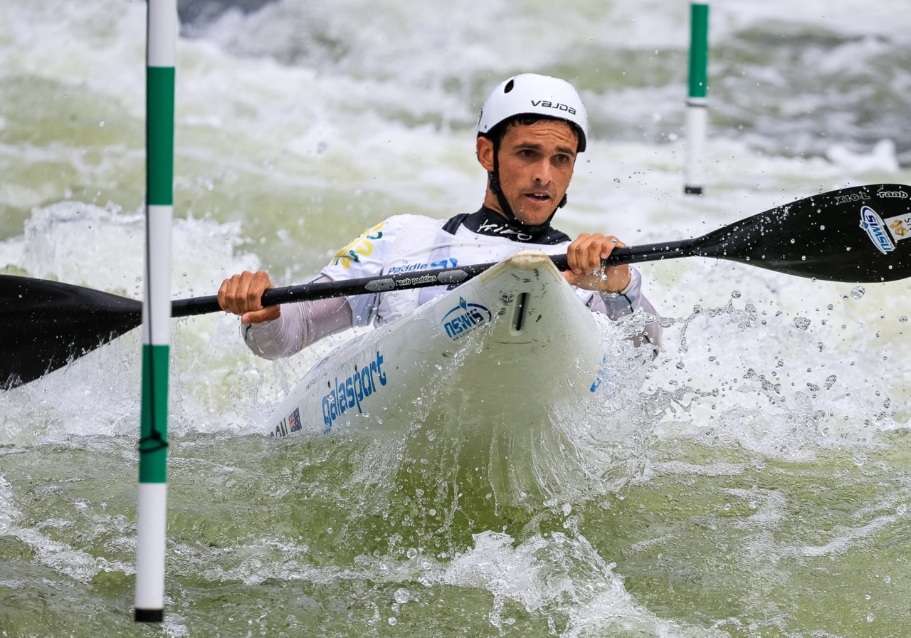 Tim Anderson competing at the Oceania championships. Picture: JGR Images