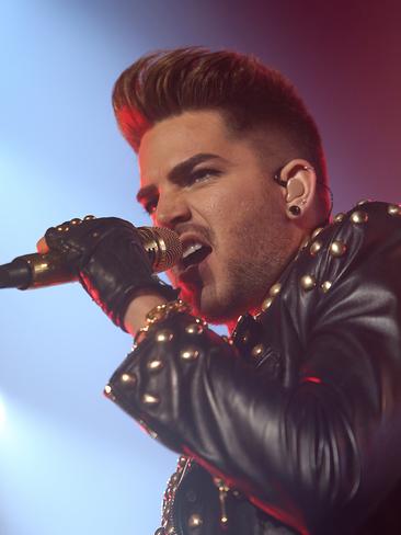 Queen and Adam Lambert play Brisbane Entertainment Centre. Pic: Marc Robertson