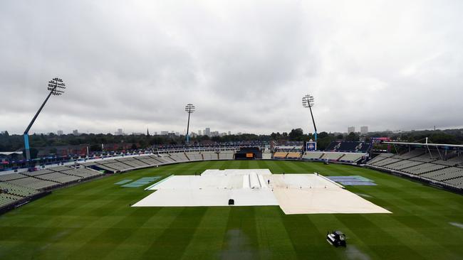 The forecast for Edgbaston later this week is for clouds and persistent showers.