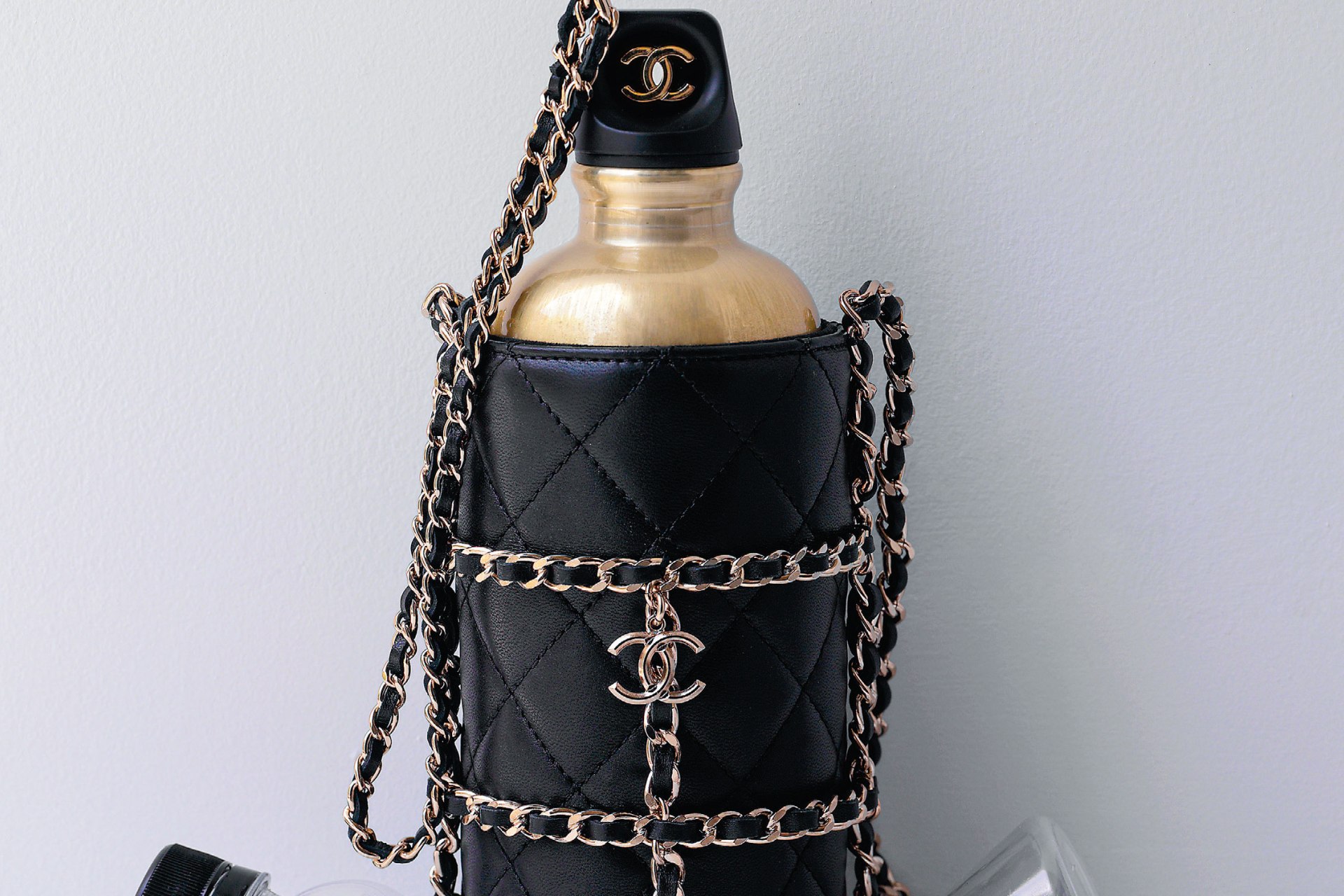 chanel bottle water