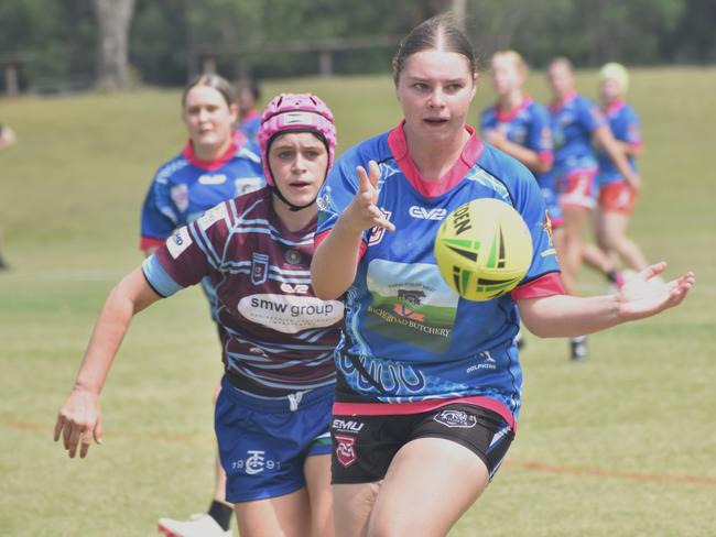 Faces of the CQ Capras under-17 and under-19 girls open trials at St Brendan's College, Yeppoon, on November 16, 2024.
