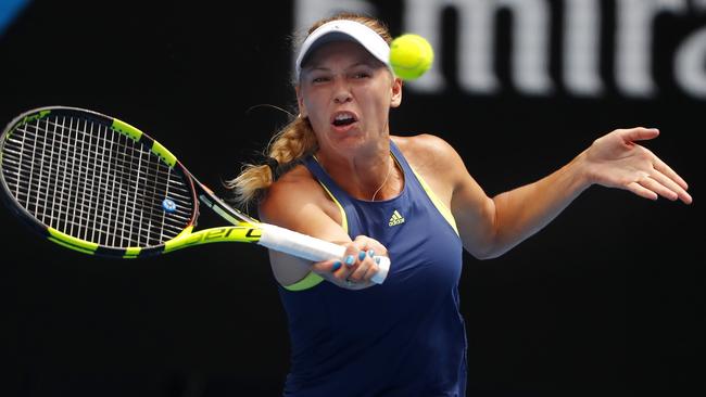 Caroline Wozniacki is the $5 third favourite to win the Australian Open women’s singles. Photo: Michael Klein