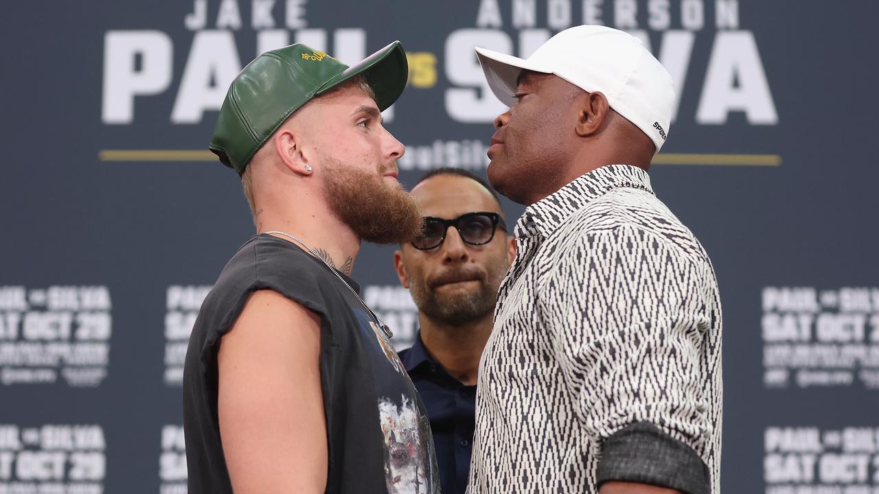 Boxing Jake Paul vs Anderson Silva press conference, video, news, YouTube star makes wild bet, Dana White, kickboxing