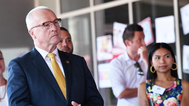 Sunshine Coast Council Mayor Mark Jamieson said the airport expansion would allow for better national and international connectivity. Picture: Patrick Woods