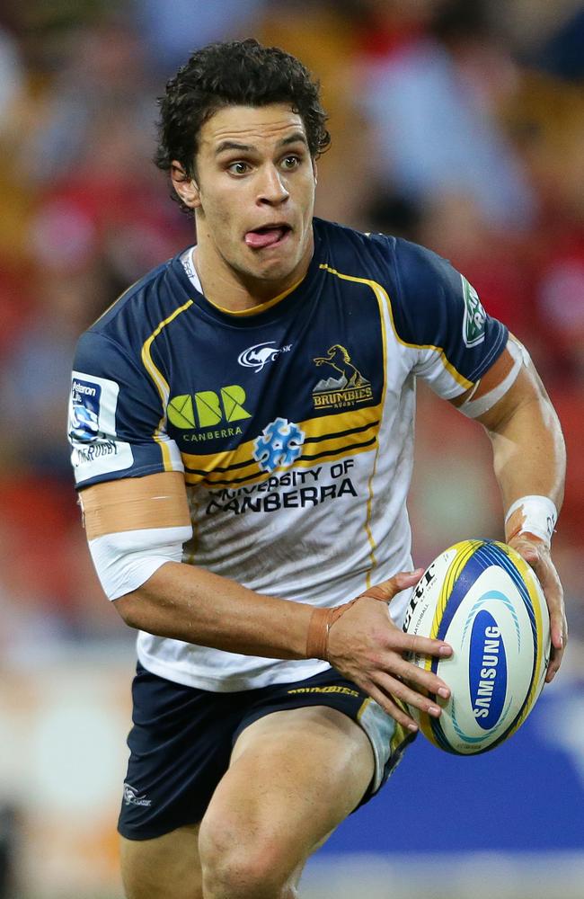 Matt Toomua re-signed with the Brumbies this week.