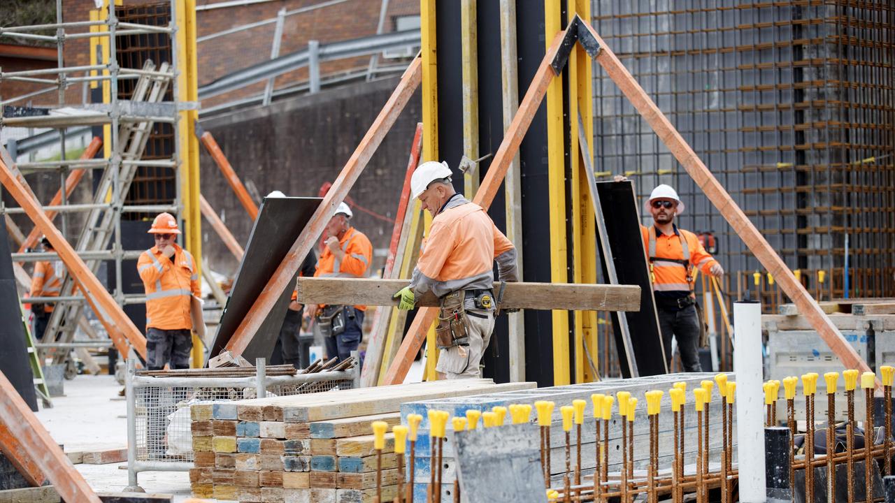 Supply issues in housing and skilled labour persist, adding to an affordability crisis. Picture: NewsWire / Nikki Short