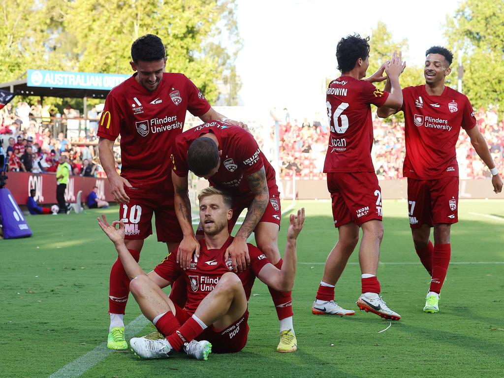 Adelaide United could be the biggest surprise so far. Picture: Sarah Reed/Getty Images