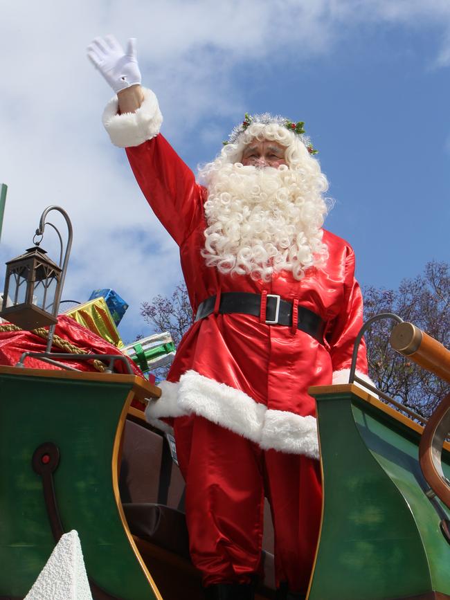 The Advertiser understand Santa Claus will be given the all clear to land in Adelaide in coming days. Picture: Emma Brasier.