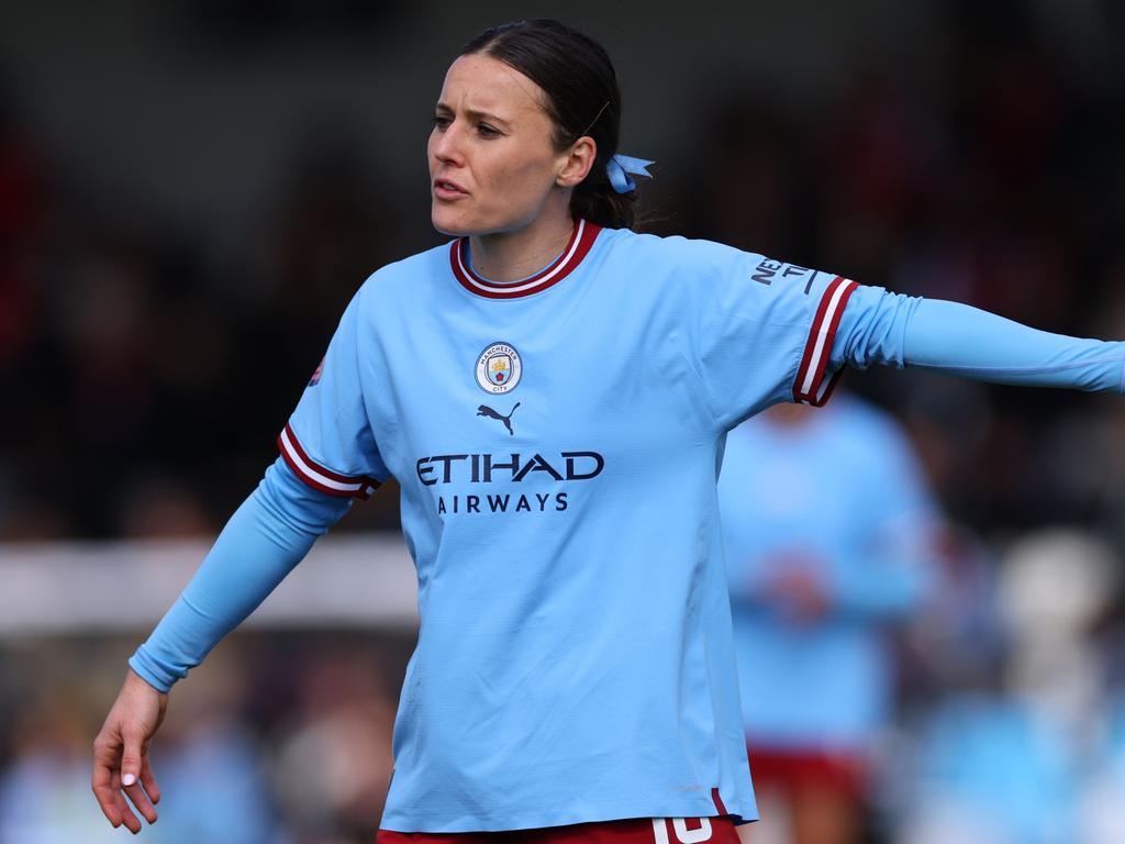 Hayley Raso would like more playing time with her club Manchester City. Picture: Marc Atkins / Getty Images