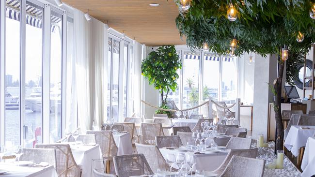 La Luna Beach Club at Marina Mirage. Picture: Jerad Williams