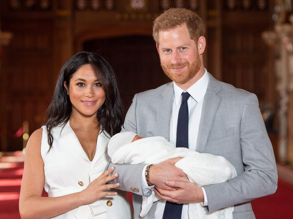 Harry and Meghan introduced Archie to the world last week. Picture: AFP