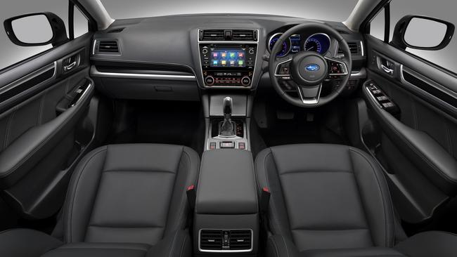 Outback cabin: Larger infotainment screen.