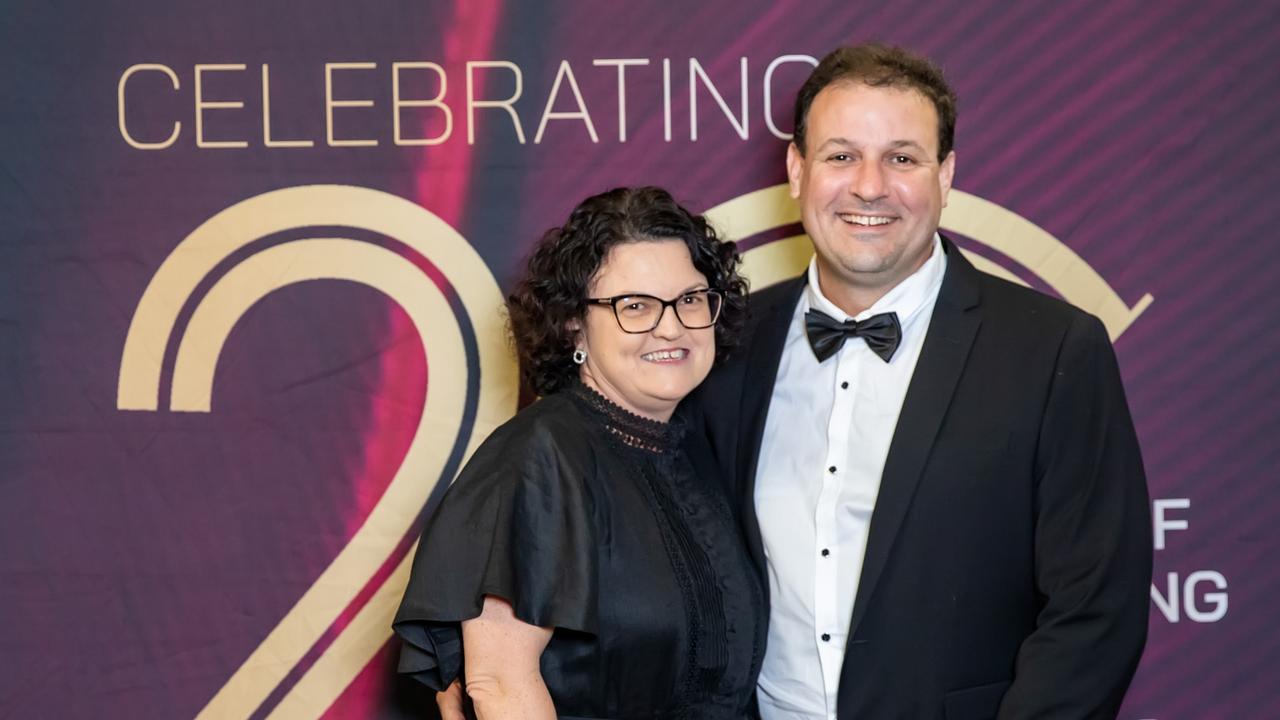 Jeanette and Brendan Refalo at the 2021 Resource Industry Network awards at the MECC. Picture: Tristan Mariano