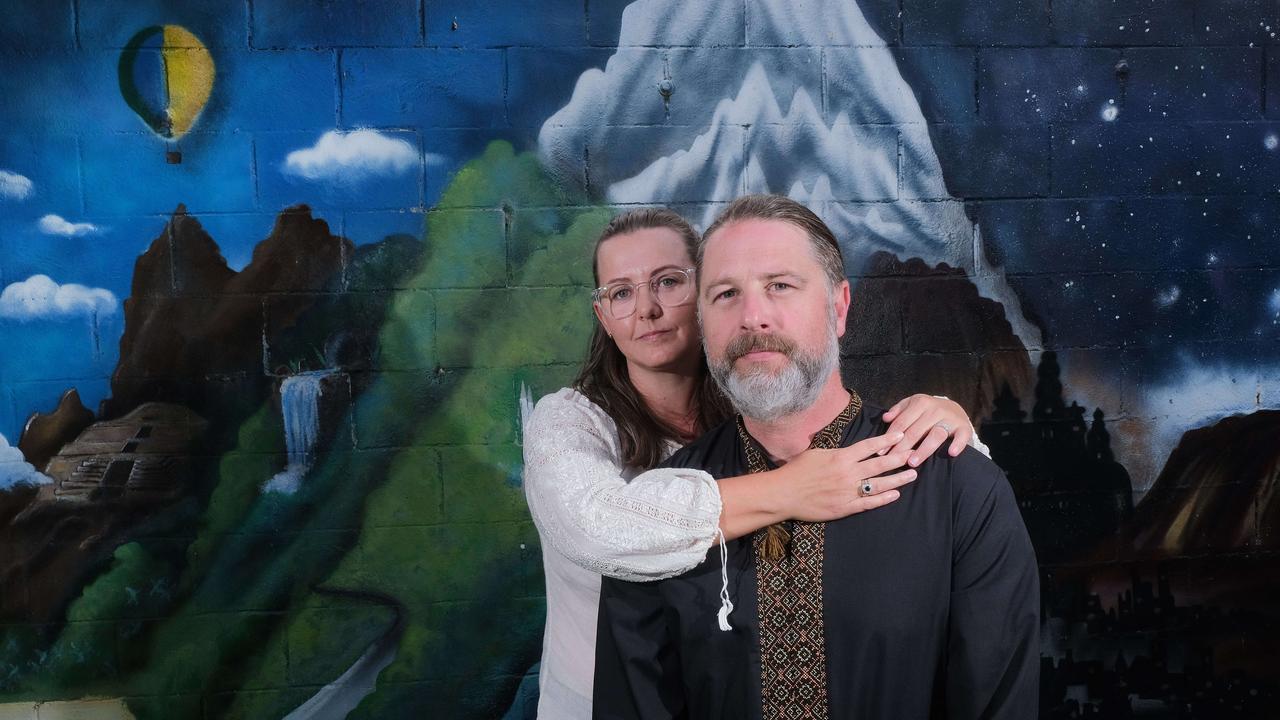 Geelong couple Casey and Paul Kaminskyj. Picture: Mark Wilson