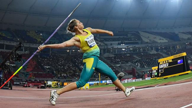 An ad featuring Australian Olympian Kelsey-Lee Barber has been investiaged by the advertising watchdog over claims of sexism. Picutre: Kirill Kudryavtsev