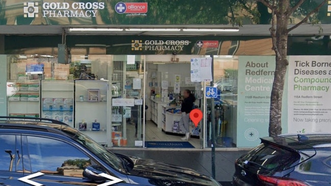 Gold Cross Pharmacy Redfern.