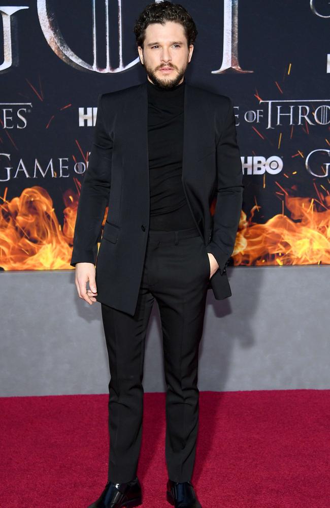 Will Jon Snow (aka Kit Harington) end up on top in the GoT finale? Picture: Getty Images