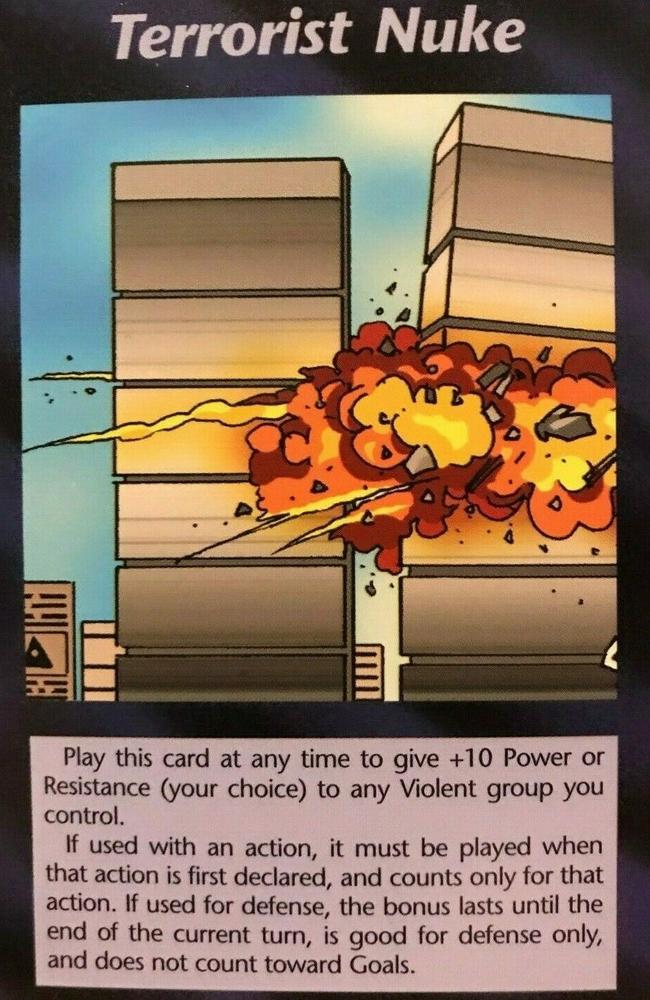 The 1994 card game appeared to eerily predict 9/11.