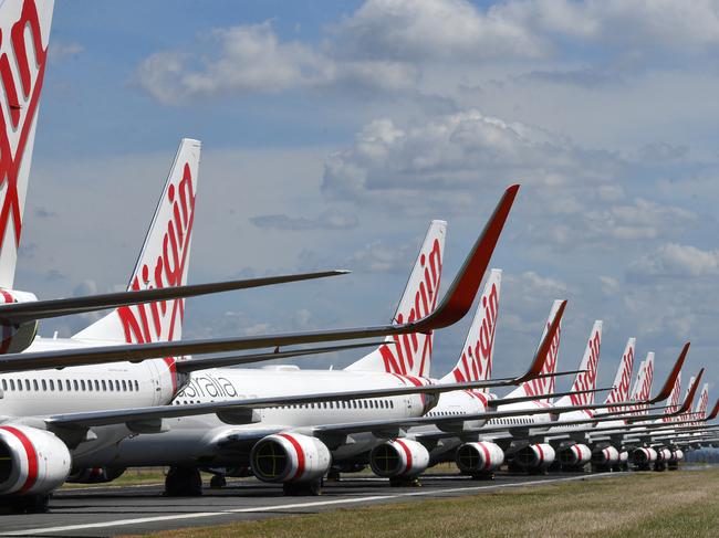 More than 10 parties are circling the fallen Virgin Australia Picture: Getty Images