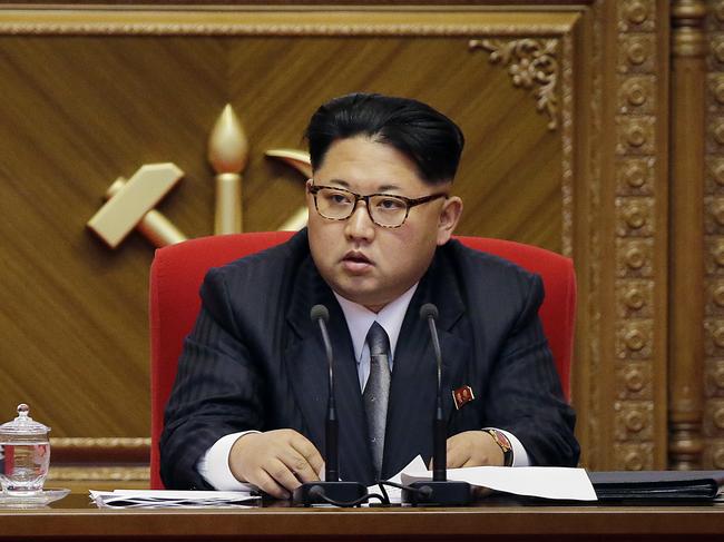 In this Monday, May 9, 2016, file photo, North Korean leader Kim Jong Un listens during the party congress in Pyongyang, North Korea. North Korea has brought in more than 100 journalists from around the world to make sure that the 7th Congress of its ruling Workers' Party gets global attention. Four days into the event, they allowed a small number of foreign journalists into the convention hall where the congress was taking place. (AP Photo/Wong Maye-E, File)