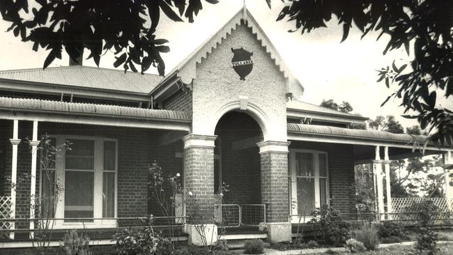 Tullaree, the station homestead, home to one-time belle of Melbourne society Margaret Clement.