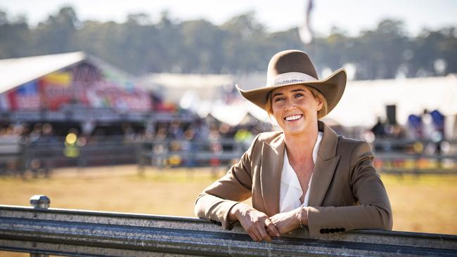 Agfest Tasmania 2021. Catie Loane overseer of young Cattle Judges. Picture: Rob Burnett