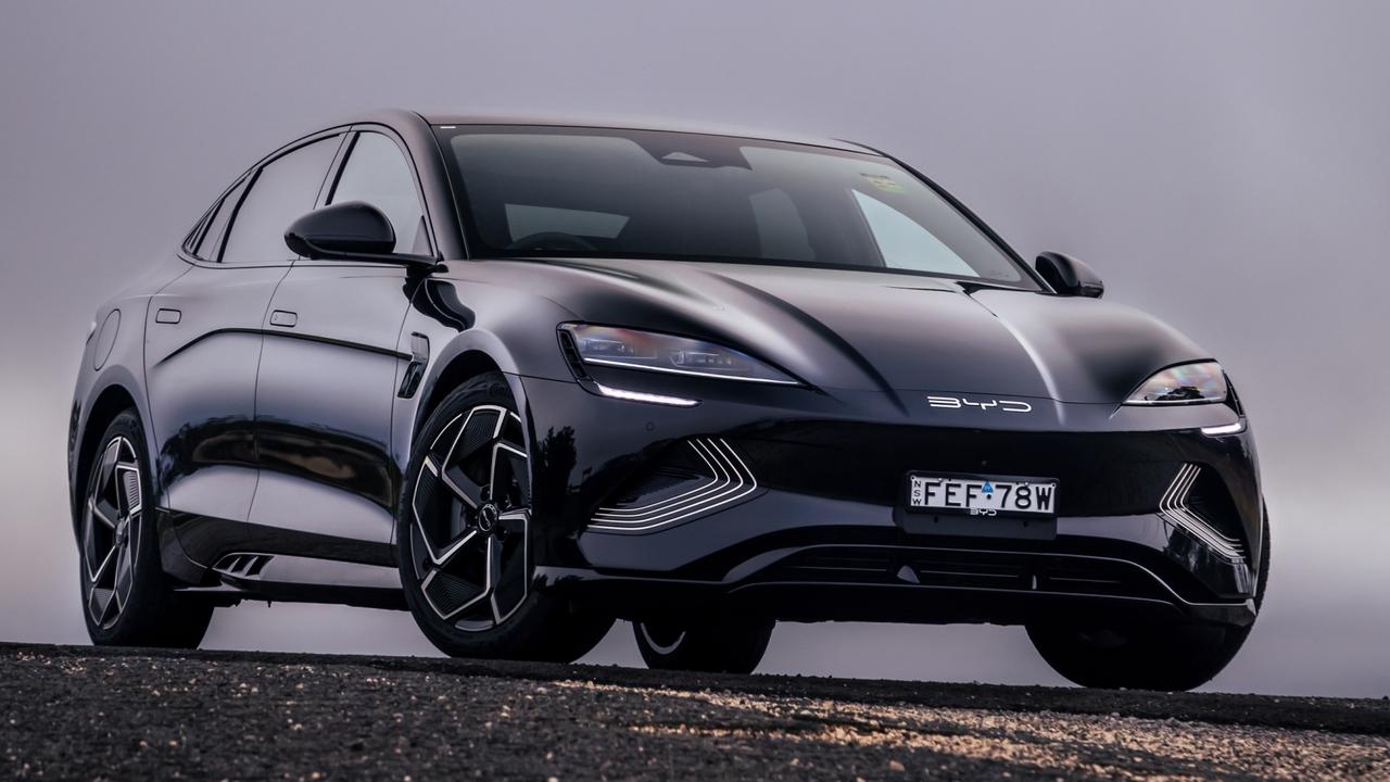 The BYD Seal will compete directly with Tesla’s Model 3. Photo: Thomas Wielecki