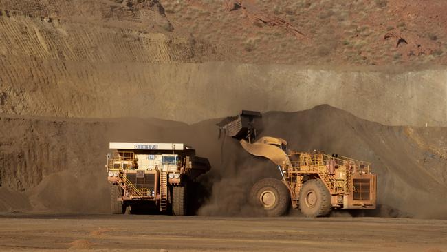 An iron ore mine in WA.