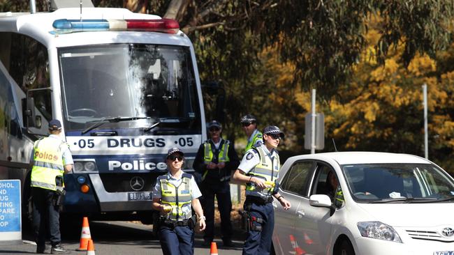 All police vehicles would also be capable of drug testing.