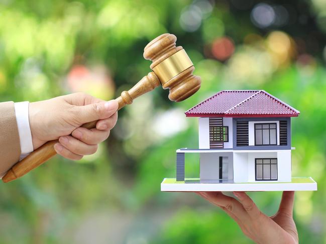Property auction generic. Pic: iStock.