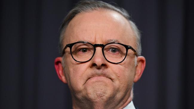Prime Minister Anthony Albanese is determined to “get Makarrata and truth telling right”. Picture: AAP Image/Lukas Coch