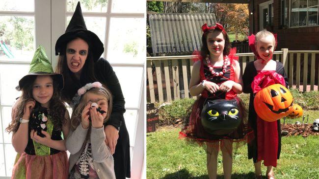 The whole family dresses up each year. Image: Supplied