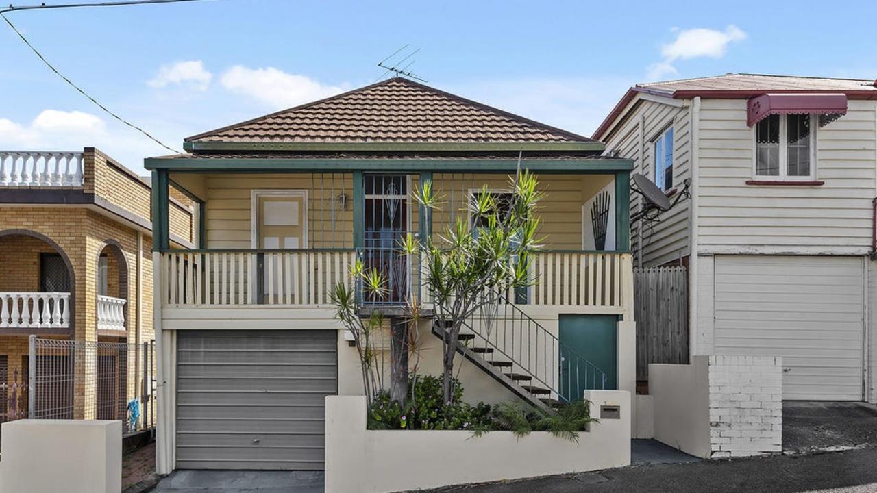 This three-bedroom house at 146 Warry St, Fortitude Valley, is on the market for offers over $1.35m.