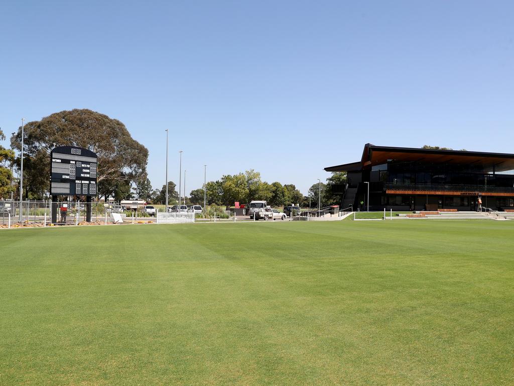 The new complex with scoreboard. Picture: CALUM ROBERTON