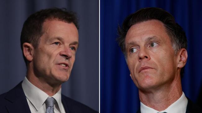 Premier Chris Minns and Opposition leader Mark Speakman have both stood up against Joanna Howe.