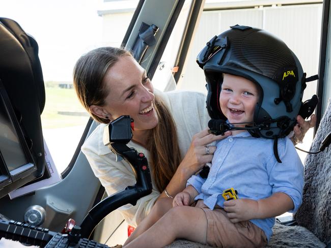 This Christmas. Jacqui Rich, picture with her son Lucas is calling on Queenslander to donate blood to LifeBlood and money to LifeFlight.