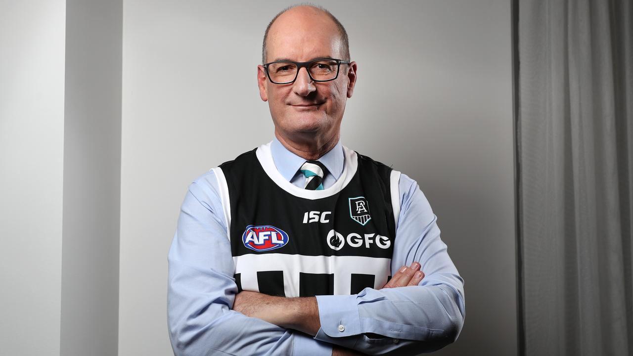 Port Adelaide chairman David Koch. Picture: Jonathan Ng