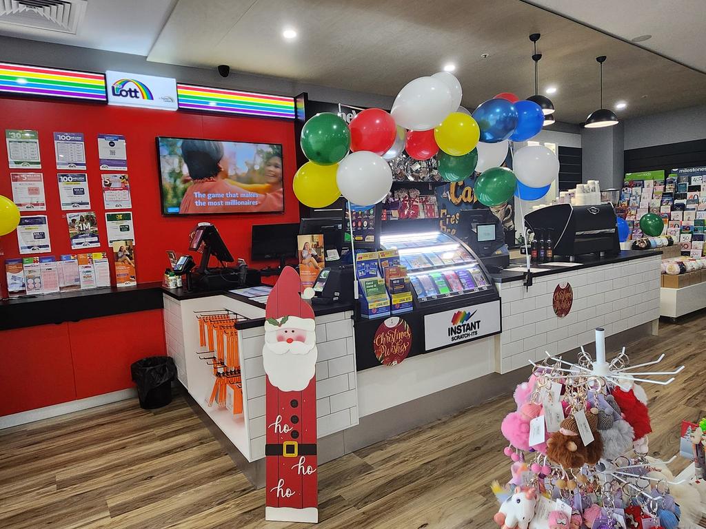 Inside New Extra Kirwan, a newsagent with takeaway coffee shop that just opened in Thuringowa Village Shopping Centre. Picture: Supplied.